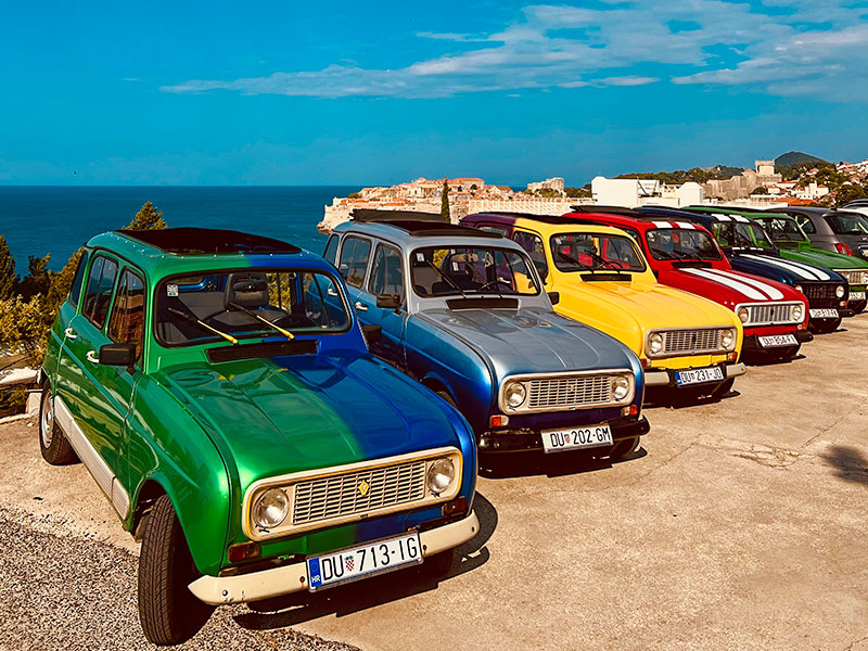 Renault 4 rally Dubrovnik